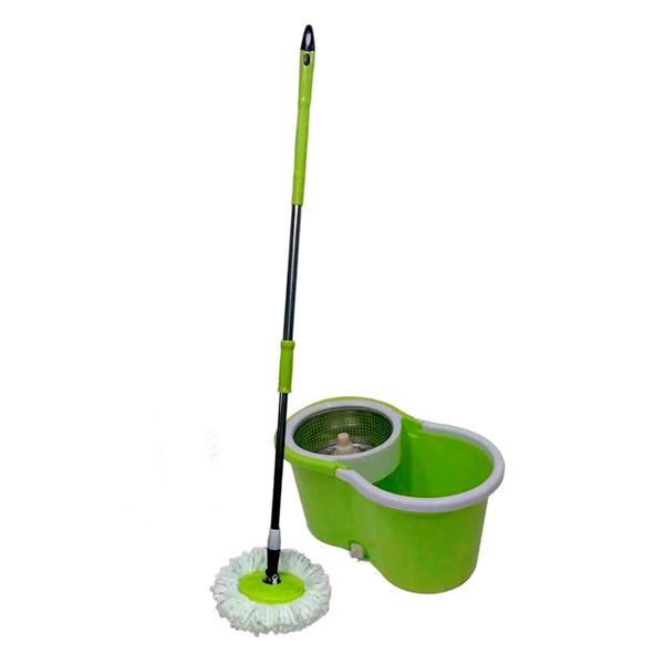 Trapero giratorio 360 con balde  2 mopas